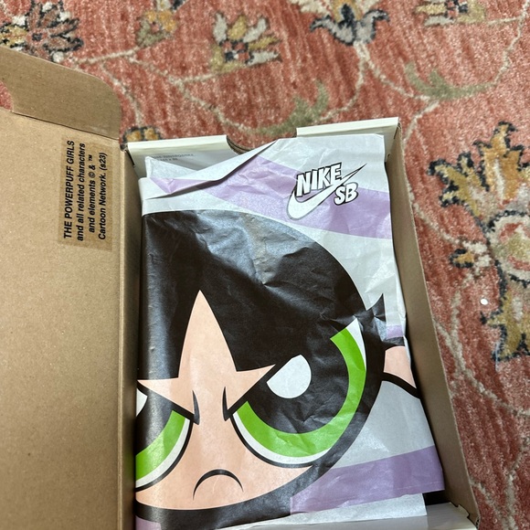 The Powerpuff Girls x Nike Dunk Low Pro SB Size 12c - Picture 7 of 8